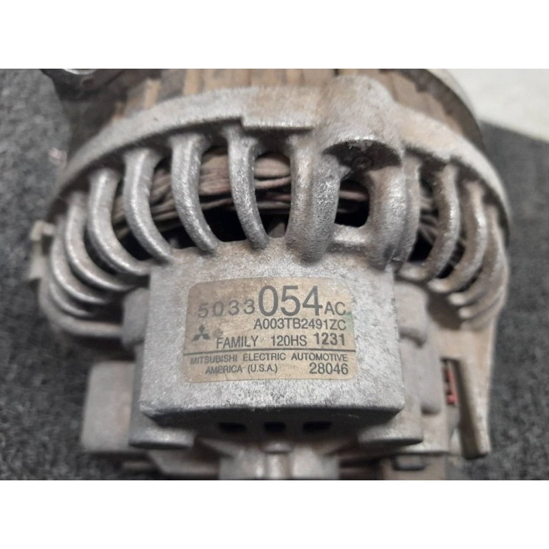 Recambio de alternador para chrysler pt cruiser (pt) 2.0 limited referencia OEM IAM 5033054AC A003TB2491ZC - Gris 6