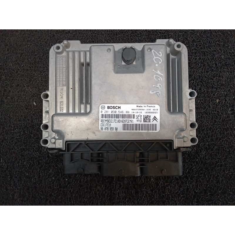 Recambio de centralita motor uce para citroën berlingo cuadro l1 referencia OEM IAM 0281030546 9807885980 BOSCH