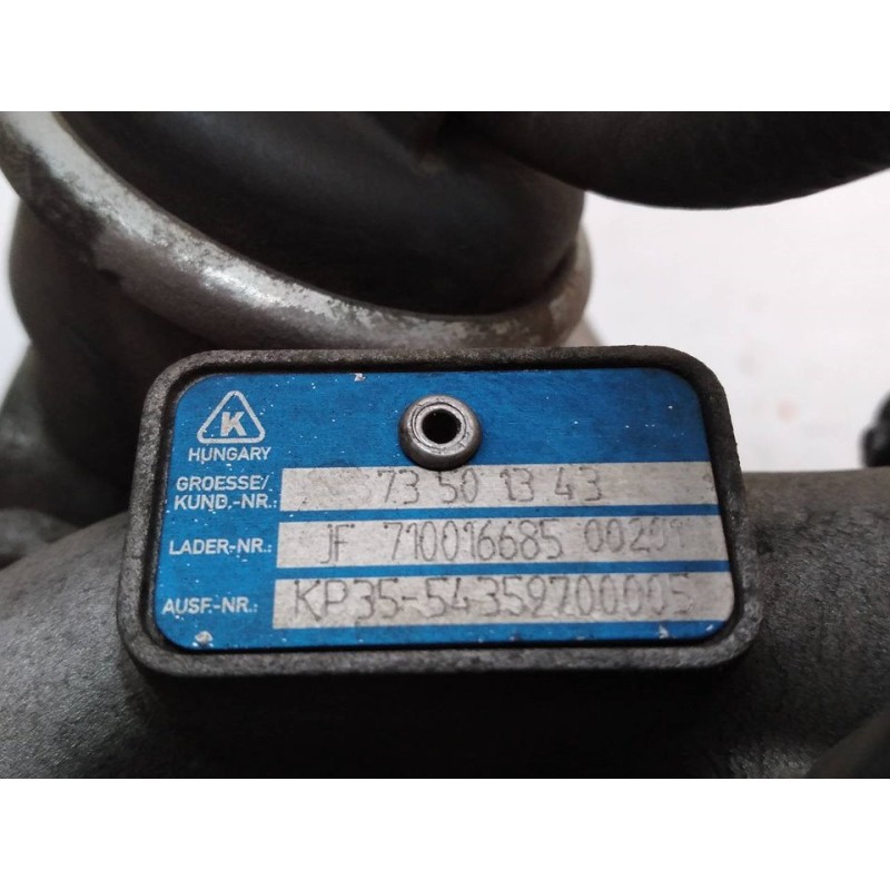 Recambio de turbocompresor para opel corsa d cosmo referencia OEM IAM 73501343 JF710016685 KP3554359700005 - Blanco 3