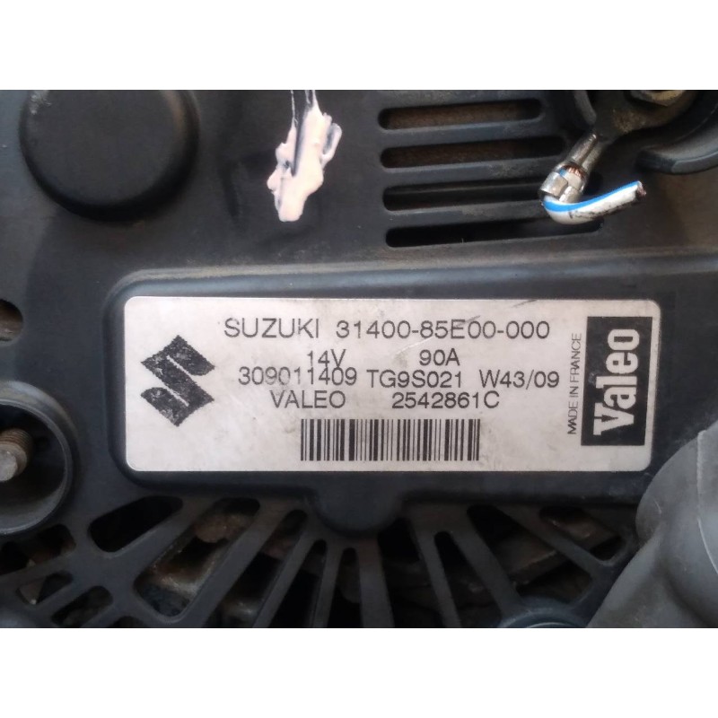 Recambio de alternador para suzuki swift berlina (mz) gl (5-ptas.) referencia OEM IAM 3140085E00000 309011409 542861C 2