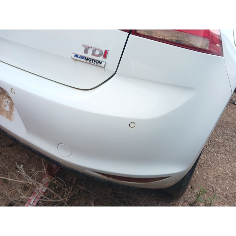 Recambio de paragolpes trasero para volkswagen golf vii lim. referencia OEM IAM - Blanco 2