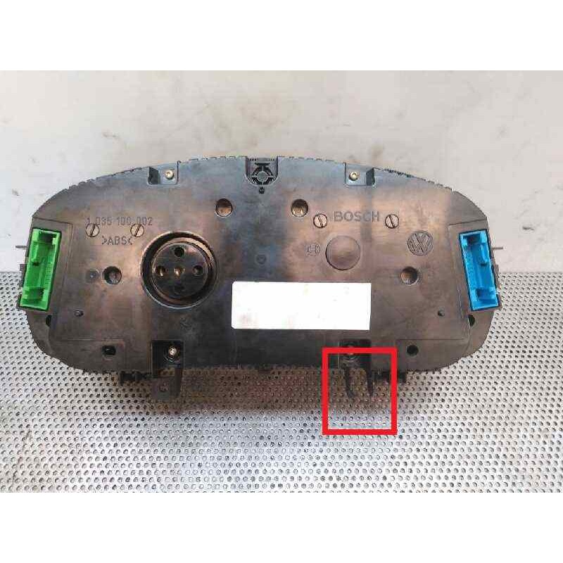 Recambio de cuadro instrumentos para volkswagen golf iv berlina (1j1) conceptline referencia OEM IAM - Azul 2