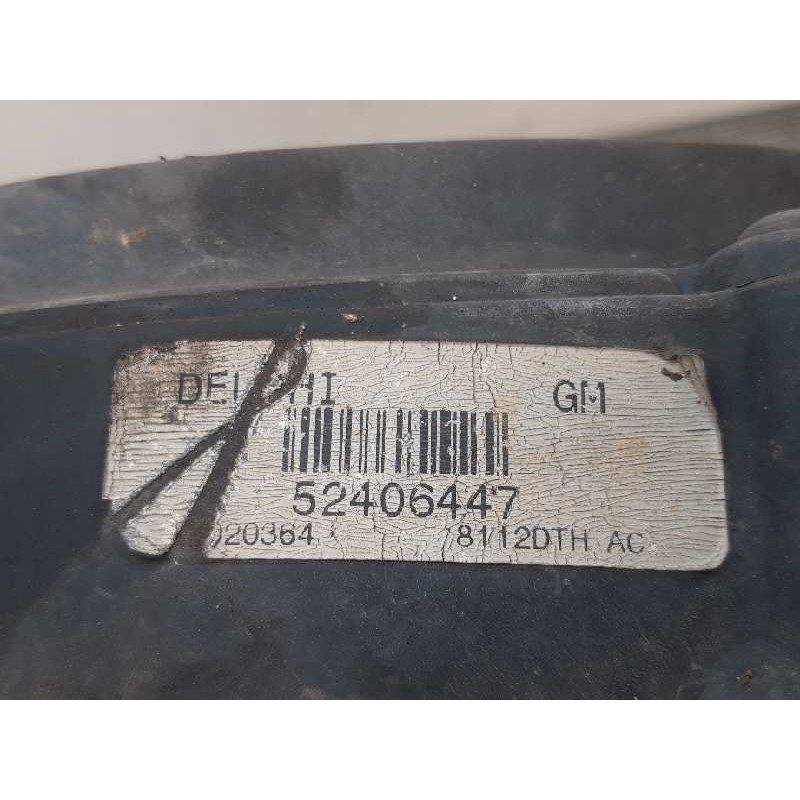 Recambio de electroventilador radiador aire acondicionado para opel meriva cosmo referencia OEM IAM 52406447  GATE - Negro 4