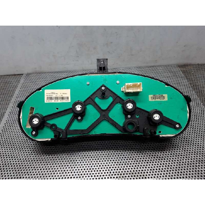 Recambio de cuadro instrumentos para peugeot 206 berlina xs clim referencia OEM IAM 9656696280 - Negro 4