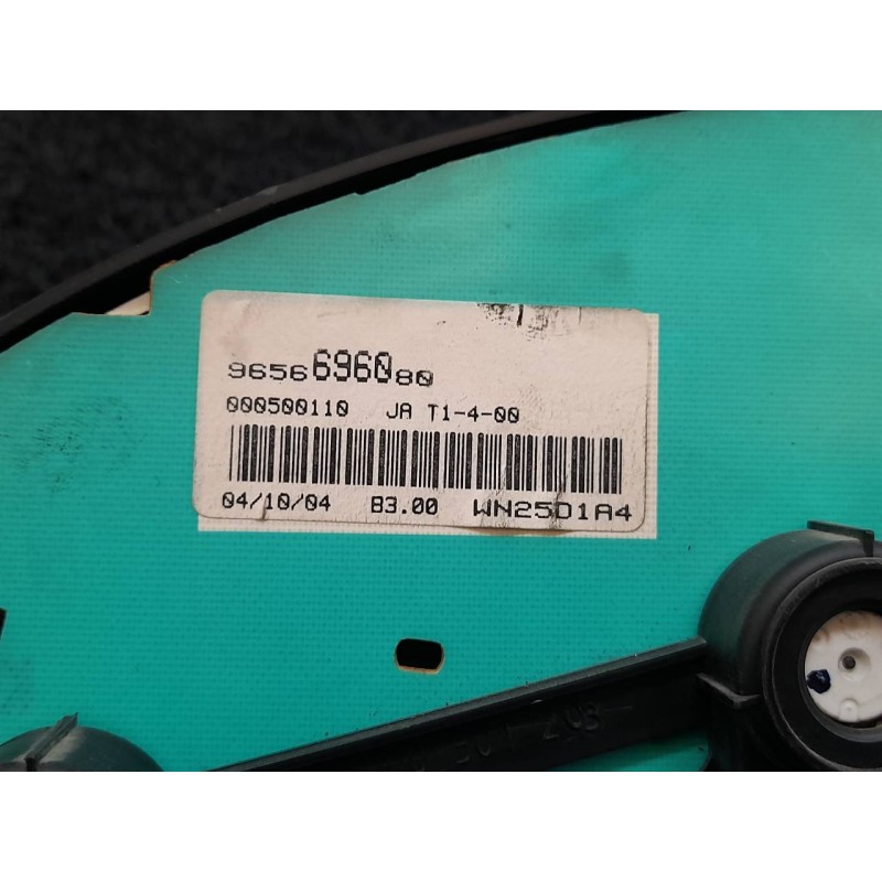 Recambio de cuadro instrumentos para peugeot partner (s2) combiespace referencia OEM IAM 9656696080 3