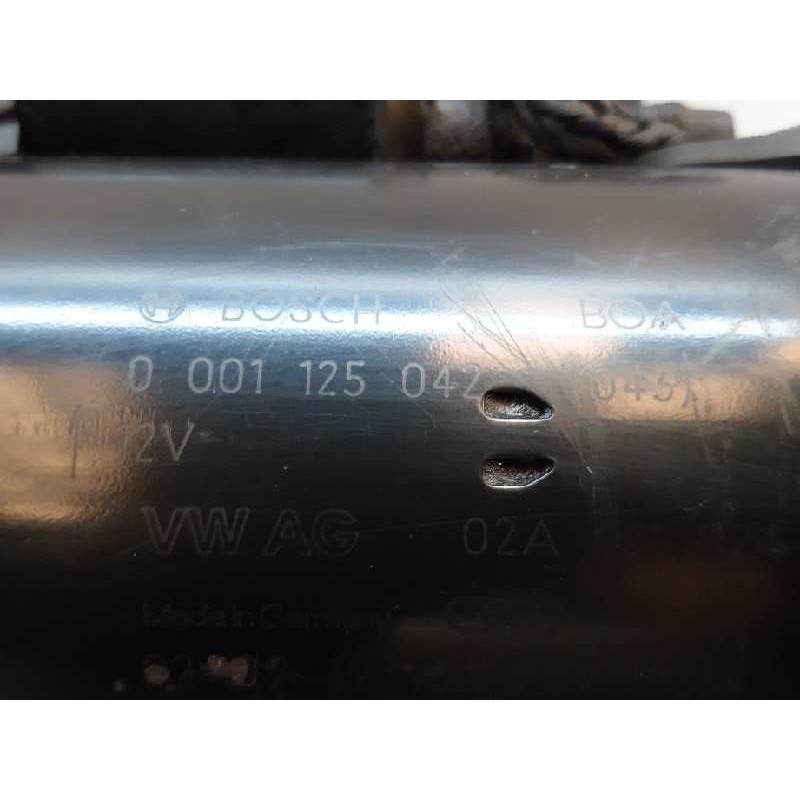 Recambio de motor arranque para volkswagen polo (9n1) highline referencia OEM IAM 0001125047 02A911024D BOSCH - Gris 3