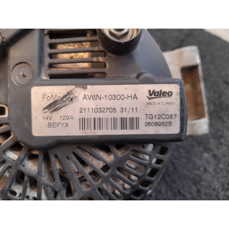 Recambio de alternador para ford fiesta (cb1) sport referencia OEM IAM AV6N10300AH  VALEO - Blanco 3