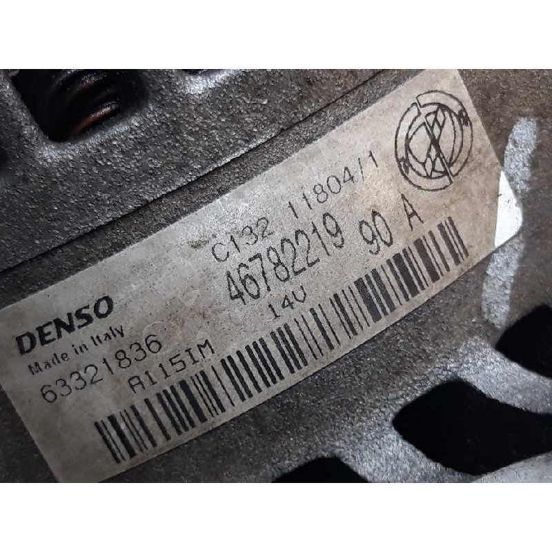 Recambio de alternador para alfa romeo 147 (190) 1.6 t.spark distinctive referencia OEM IAM 46782219 2