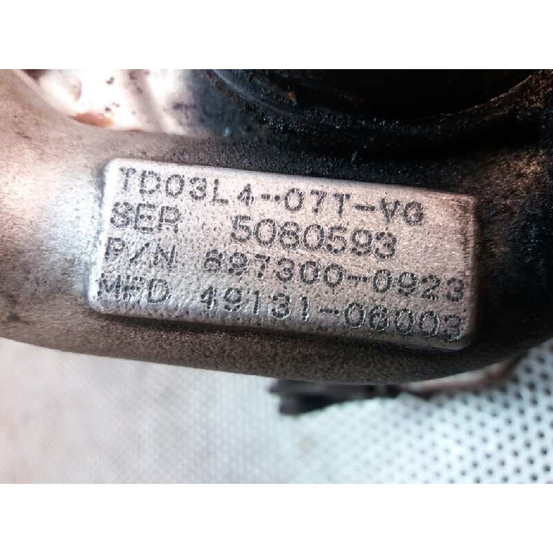 Recambio de turbocompresor para opel astra h ber. 1.7 16v cdti referencia OEM IAM 5080593 697300 - Azul 4