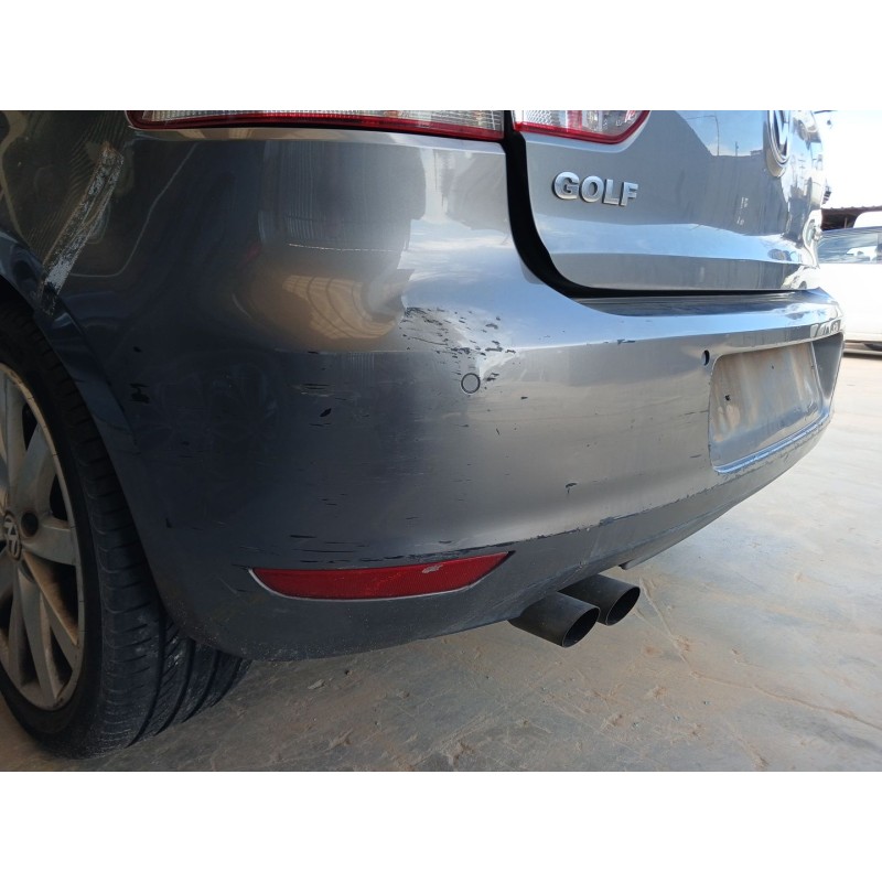 Recambio de paragolpes trasero para volkswagen golf vi (5k1) 2.0 tdi referencia OEM IAM - Gris 2