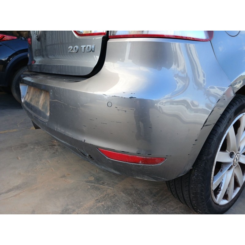 Recambio de paragolpes trasero para volkswagen golf vi (5k1) 2.0 tdi referencia OEM IAM - Gris 3