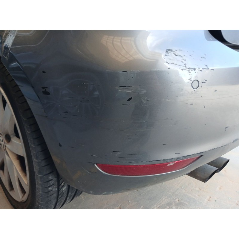 Recambio de paragolpes trasero para volkswagen golf vi (5k1) 2.0 tdi referencia OEM IAM - Gris 4
