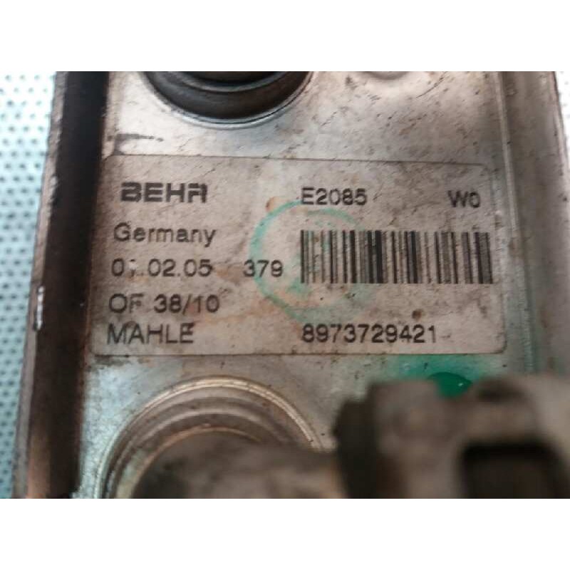 Recambio de enfriador aceite motor para opel astra h ber. 1.7 16v cdti referencia OEM IAM 8973729421 - Azul 3