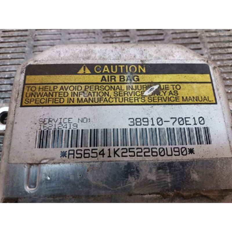 Recambio de centralita airbag para geo tracker 1.6 referencia OEM IAM 3891070E10 16212419 AS6541K252260190 3