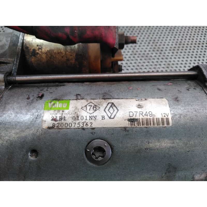 Recambio de motor arranque para renault laguna ii (bg0) 1.9 dci diesel referencia OEM IAM 8200075362 - Gris 6