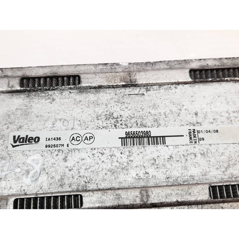 Recambio de intercooler para peugeot 308 sport referencia OEM IAM 9656503980  VALEO - Negro 3