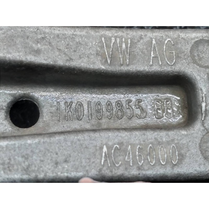 Recambio de soporte motor trasero para volkswagen golf vi (5k1) advance referencia OEM IAM 1K0199855AB - Blanco 2