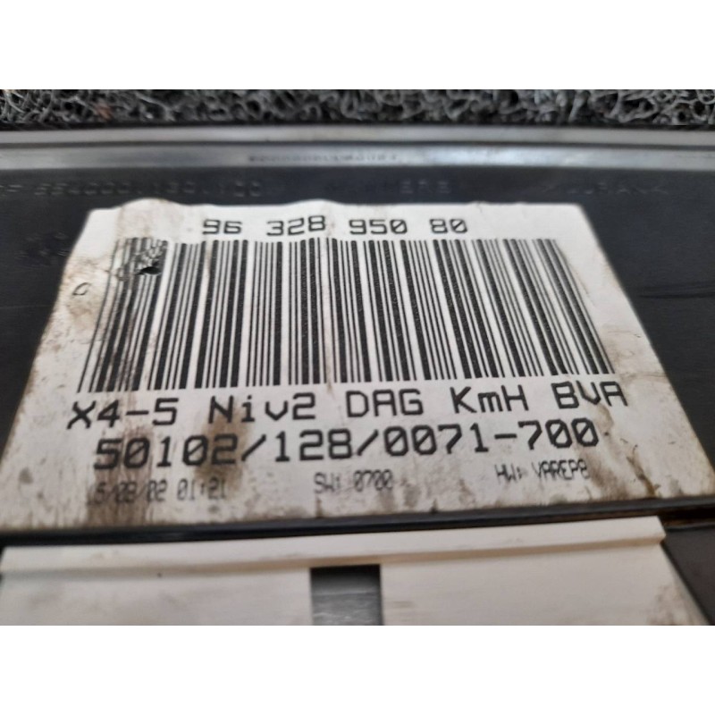 Recambio de cuadro instrumentos para citroën c5 break 2.0 16v sx automático referencia OEM IAM 9632895080  JAEGER - Gris 2
