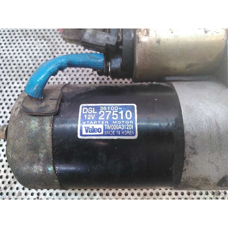 Recambio de motor arranque para hyundai accent (lc) crdi gl referencia OEM IAM 3610027510 TM000A31201 4