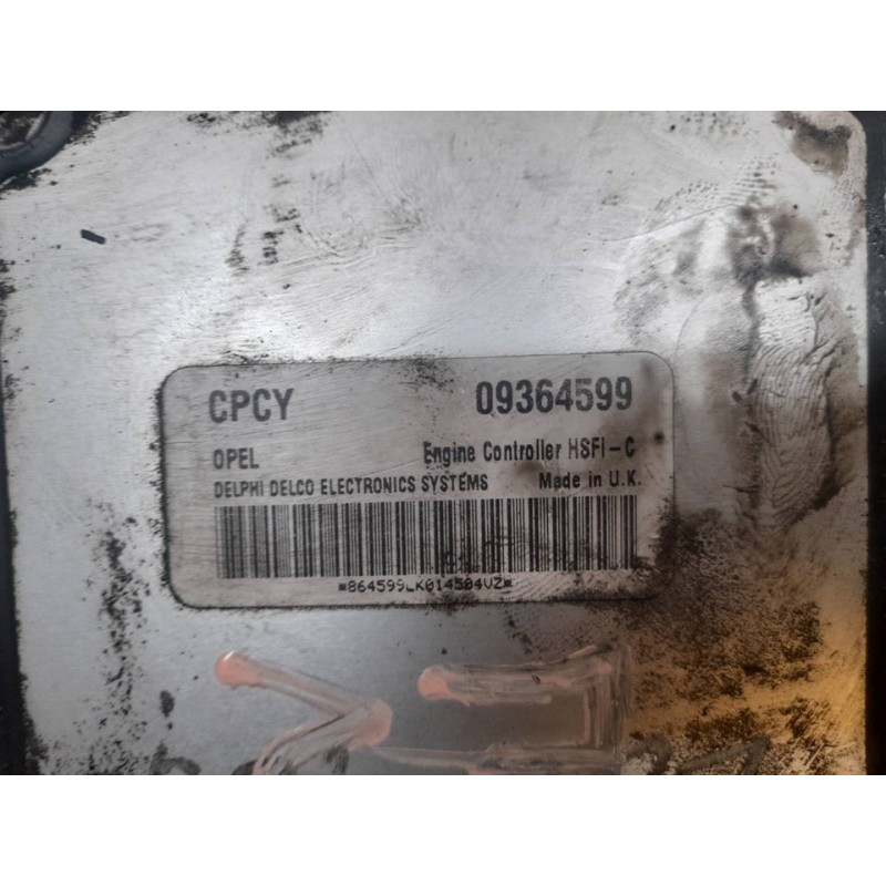 Recambio de centralita motor uce para opel vectra b berlina comfort referencia OEM IAM 09364599 2