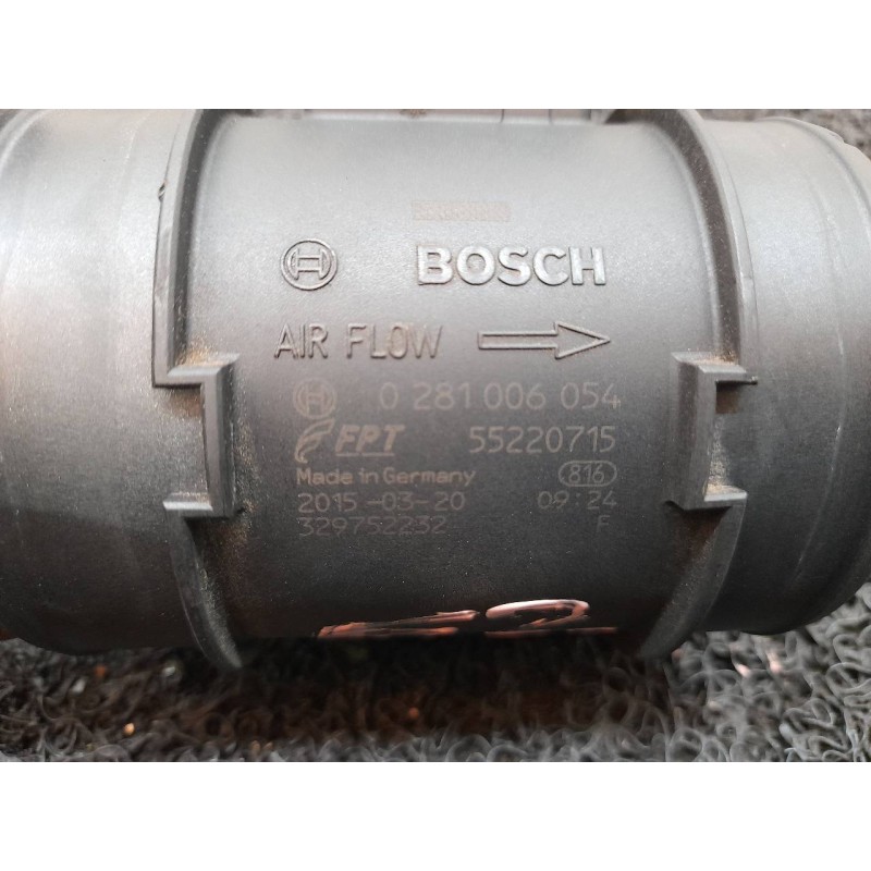 Recambio de caudalimetro para fiat doblo ii cargo (263) furgón base referencia OEM IAM 0281006054 55220715 BOSCH - Blanco 2