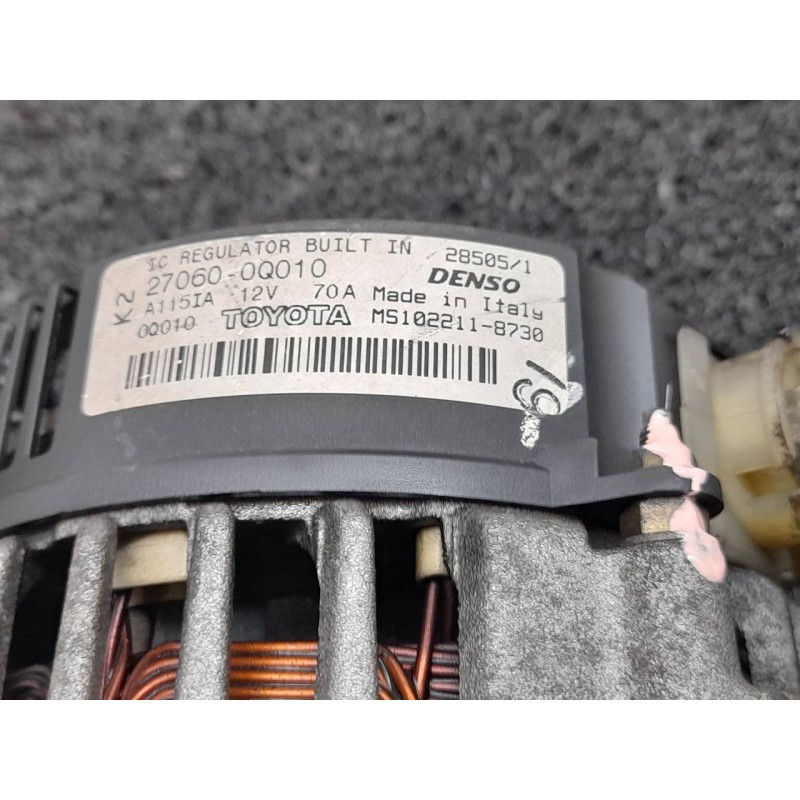 Recambio de alternador para citroën c1 sx referencia OEM IAM 270600Q010 DENSO 3