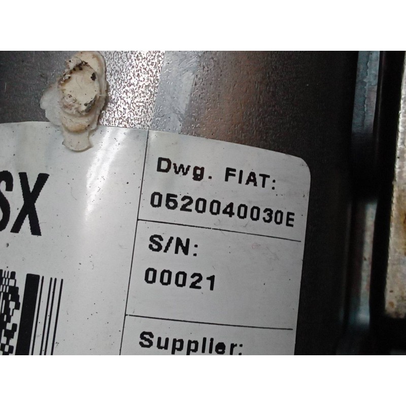 Recambio de columna direccion para fiat doblo ii cargo (263) furgón base referencia OEM IAM 0520040030E - Blanco 2