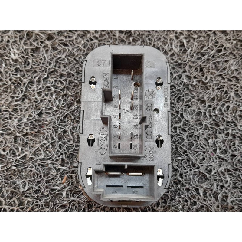 Recambio de mando elevalunas delantero izquierdo para ford mondeo berlina (gd) glx referencia OEM IAM 97BG14529AA - Azul 5