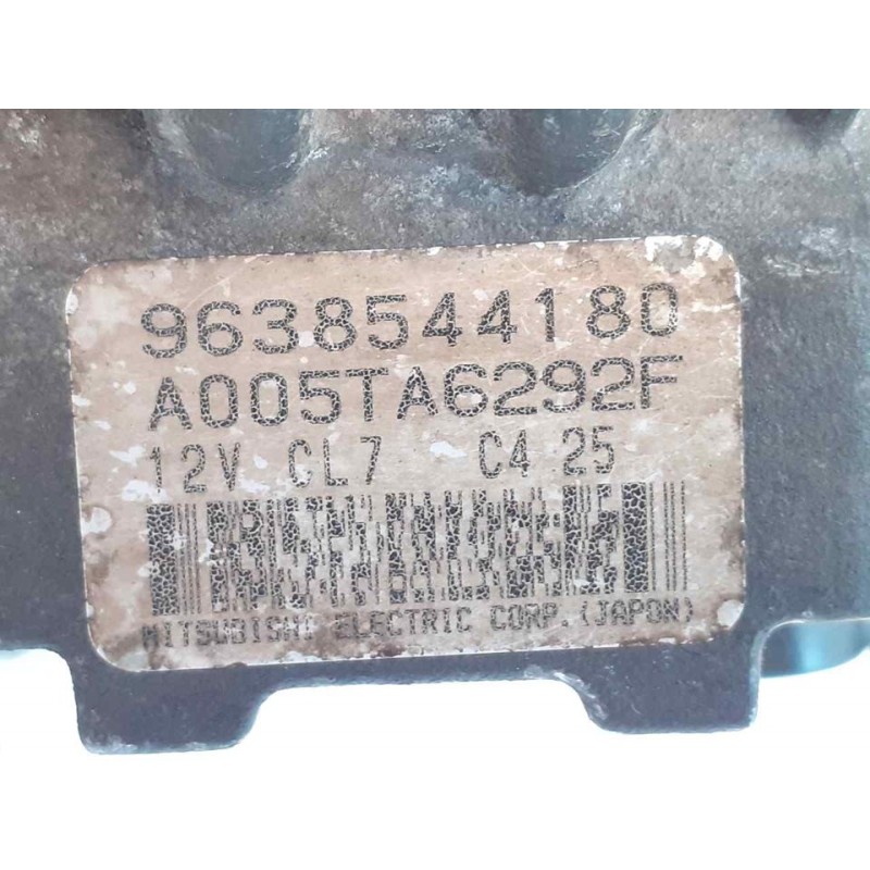 Recambio de alternador para citroën c2 sx referencia OEM IAM 9638544180 A005TA6292F MITSUBISHI 5