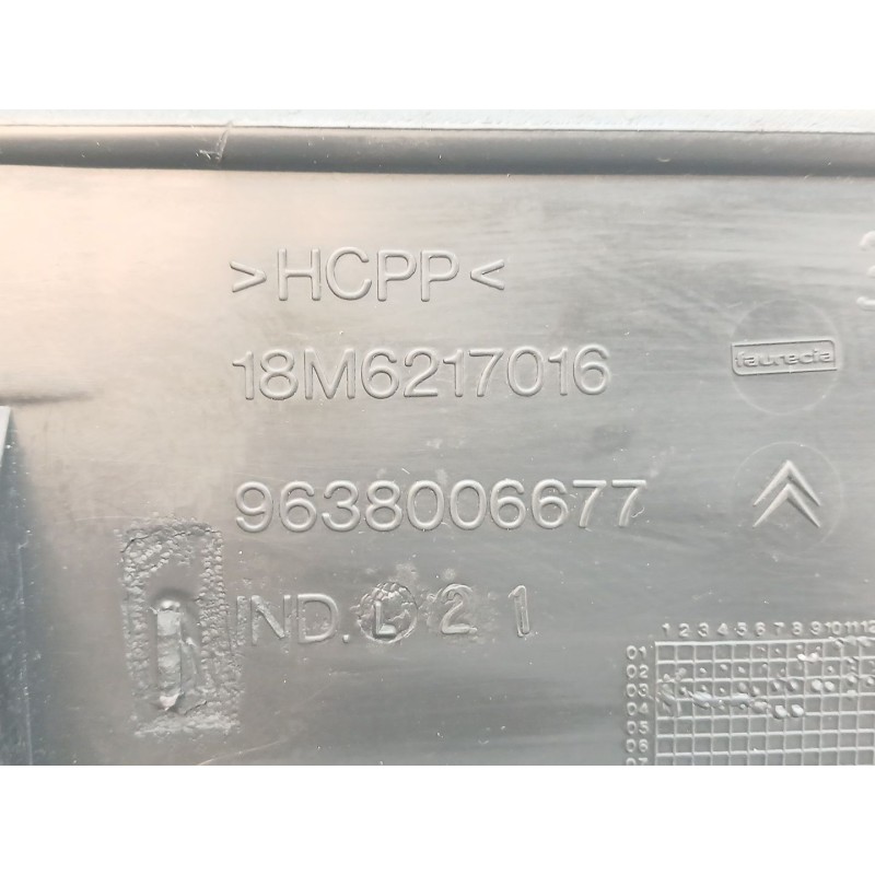 Recambio de guantera para citroën c2 (jm_) 1.4 hdi referencia OEM IAM 9638006677 - Gris 2