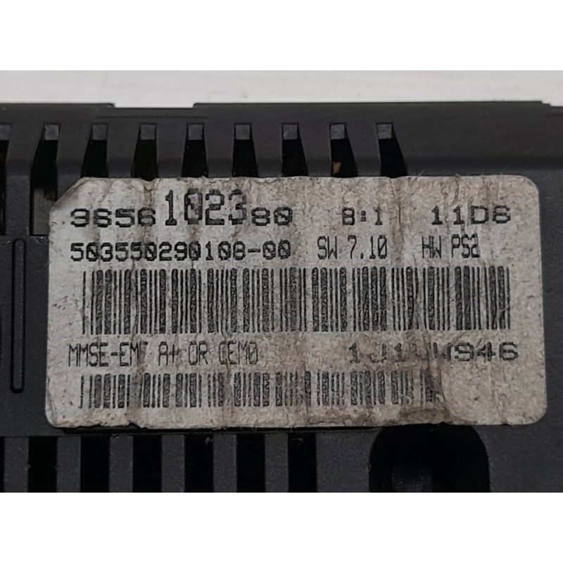Recambio de pantalla multifuncion para peugeot 207 xs referencia OEM IAM 9656102380 - Rojo 3