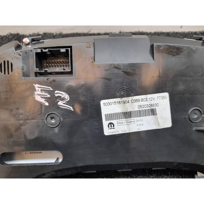 Recambio de cuadro instrumentos para fiat doblo ii cargo (263) furgón base referencia OEM IAM 503015161904 0520326830 - Blanco 2