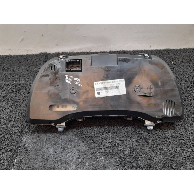 Recambio de cuadro instrumentos para fiat doblo ii cargo (263) furgón base referencia OEM IAM 503015161904 0520326830 - Blanco 3