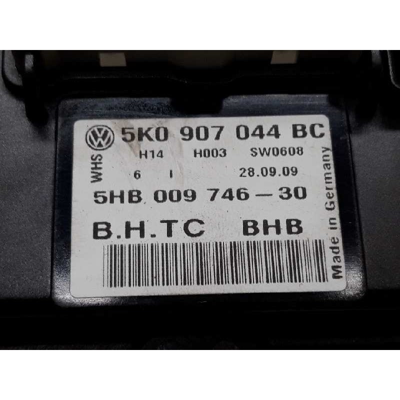 Recambio de mando climatizador para volkswagen golf vi (5k1) advance referencia OEM IAM 5K0907044BC 5HB00974630 - Blanco 4