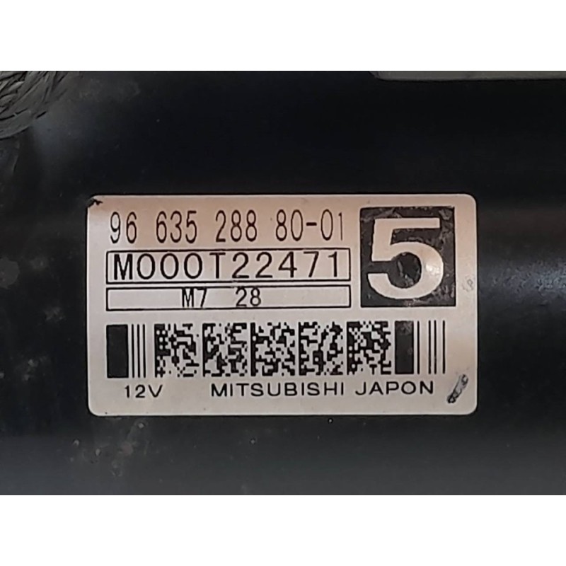 Recambio de motor arranque para peugeot 308 sport referencia OEM IAM 9663528880 M000T22471 - Negro 4