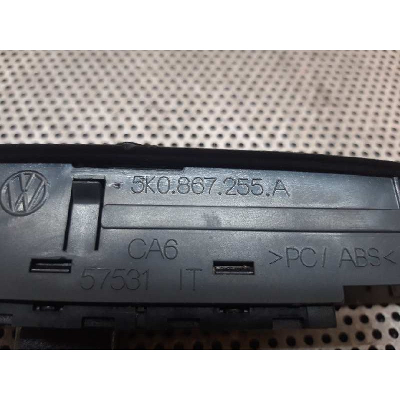 Recambio de mando elevalunas delantero izquierdo para volkswagen golf vi (5k1) advance referencia OEM IAM - Blanco 2