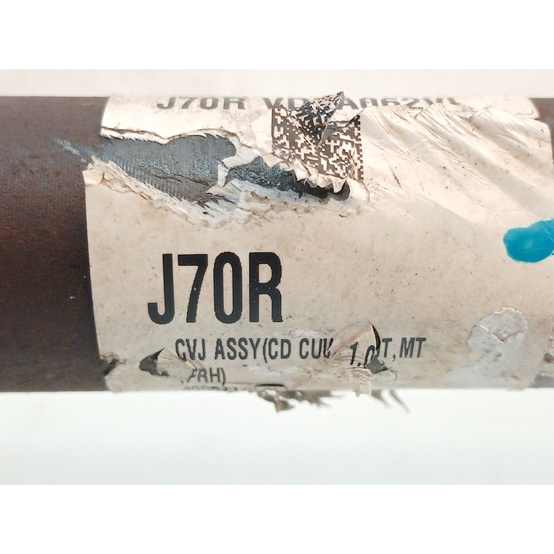 Recambio de transmision delantera derecha para kia xceed (cd) 1.0 t-gdi referencia OEM IAM J70R 2