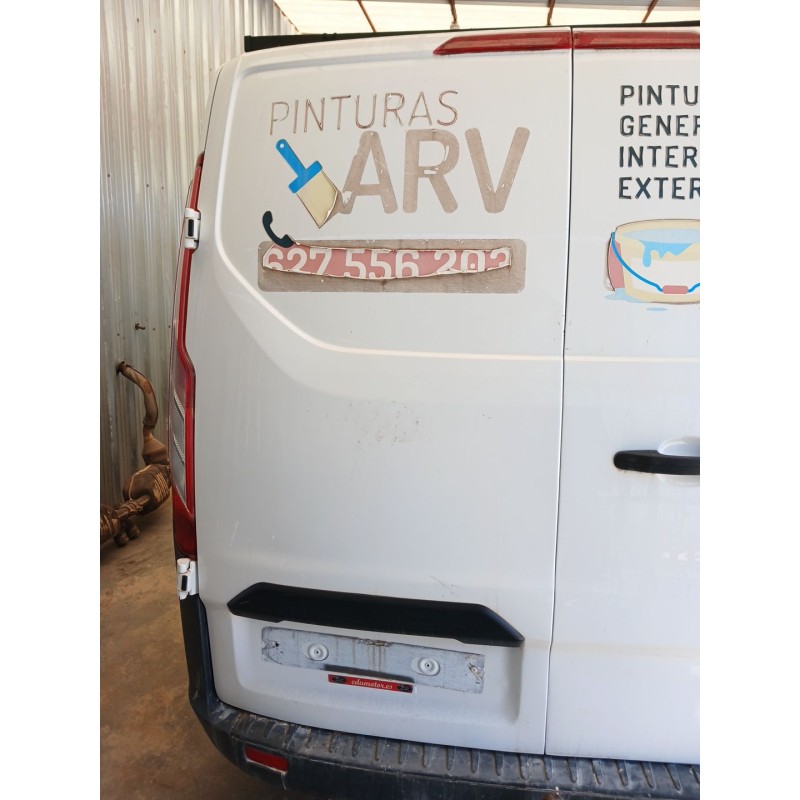 Recambio de puerta trasera izquierda para ford transit custom v362 furgoneta (fy, fz) 2.0 ecoblue referencia OEM IAM - Blanco 2