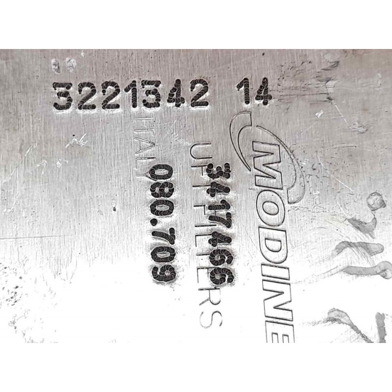 Recambio de enfriador aceite motor para fiat doblo ii cargo (263) furgón base referencia OEM IAM 322134214 - Blanco 3