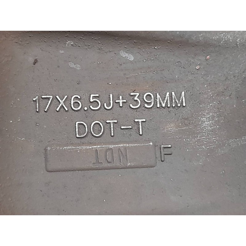 Recambio de llanta para dodge caliber sxt referencia OEM IAM 05191765AB 17X6.5J+39MM - Blanco 5