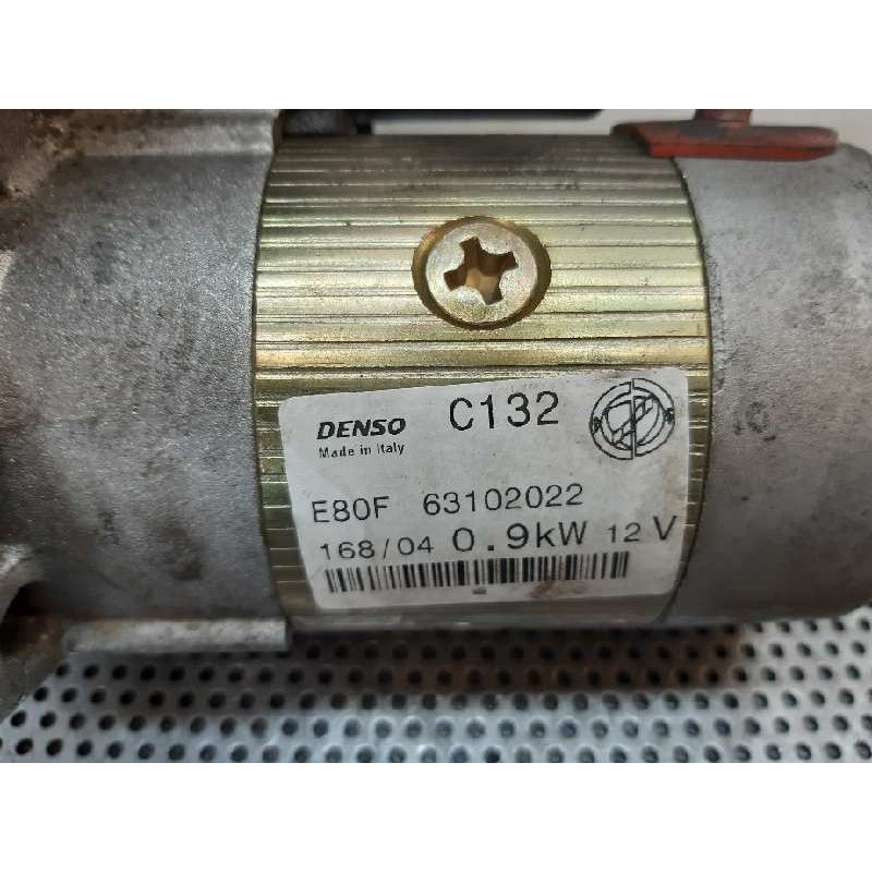 Recambio de motor arranque para fiat panda (169) 1.2 8v emotion referencia OEM IAM 63102022  DENSO - Amarillo 2