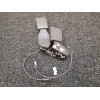 Recambio de enganche cinturon trasero izquierdo para opel crossland x innovation referencia OEM IAM 33218AEU36 32718AEU37 632332