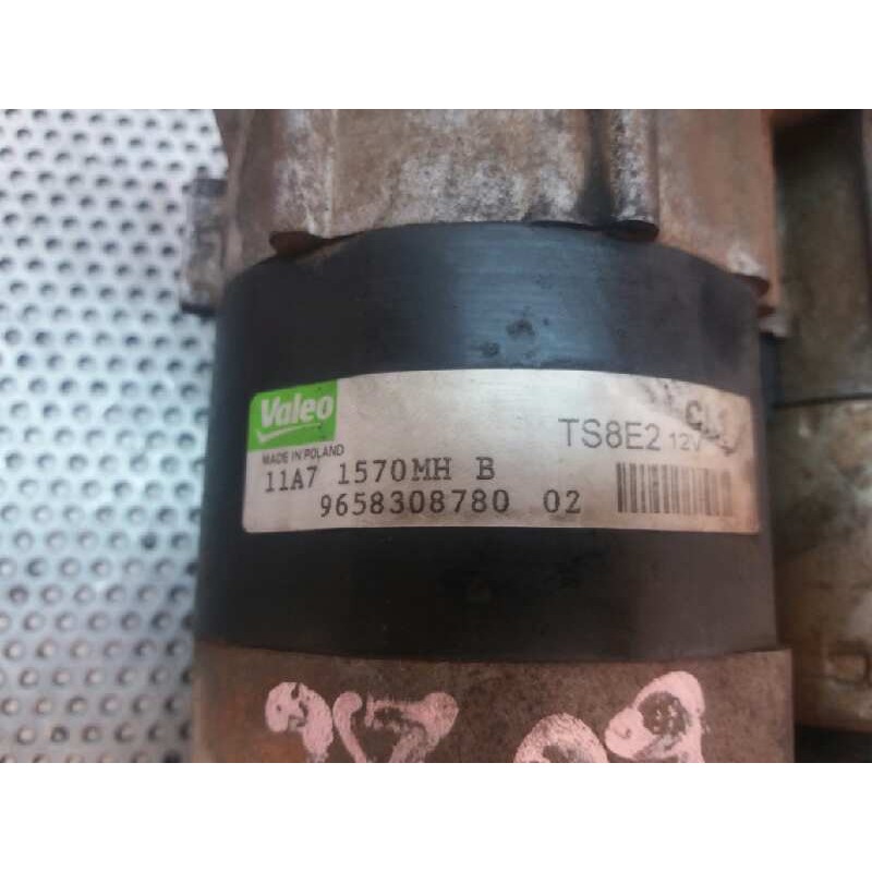 Recambio de motor arranque para citroën berlingo 1.4 referencia OEM IAM 9658308780 - Blanco 3