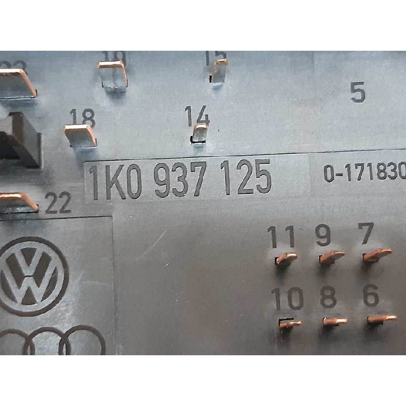 Recambio de caja reles / fusibles para volkswagen caddy ka/kb (2k) furg. referencia OEM IAM 1K0937125 - Blanco 2