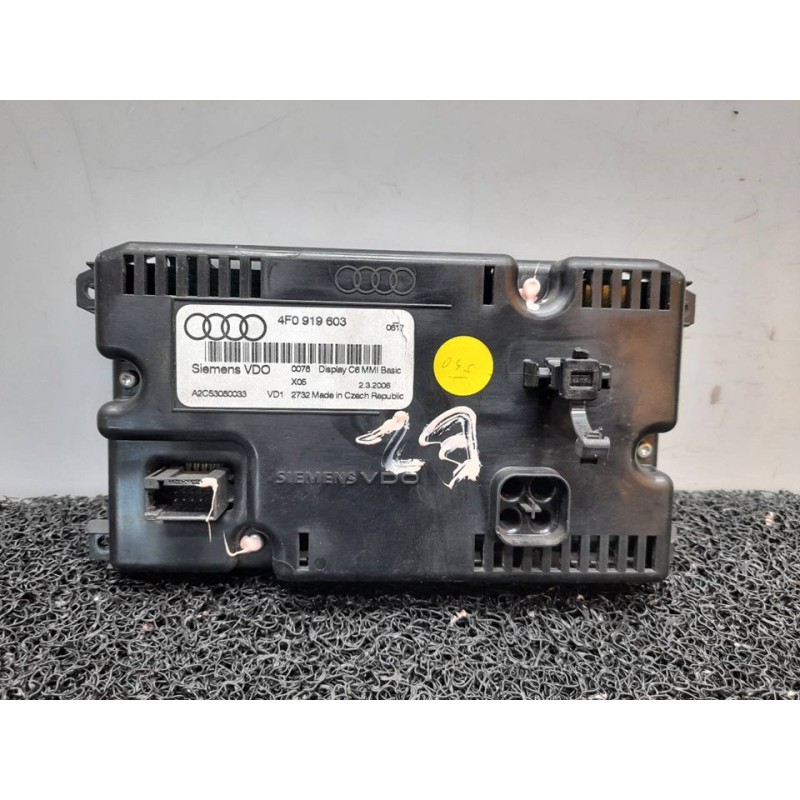Recambio de pantalla multifuncion para audi a6 berlina (4f2) 2.4 referencia OEM IAM 4F0919603 - Azul 3