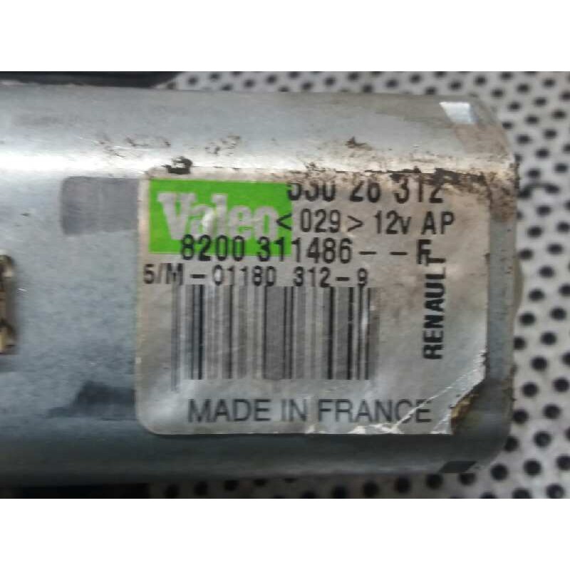 Recambio de motor limpia trasero para renault grand modus authentique referencia OEM IAM 8200311486  VALEO - Gris 3