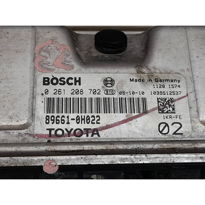 Recambio de centralita motor uce para citroën c1 sx referencia OEM IAM 0261208702 896610H022 BOSCH 4