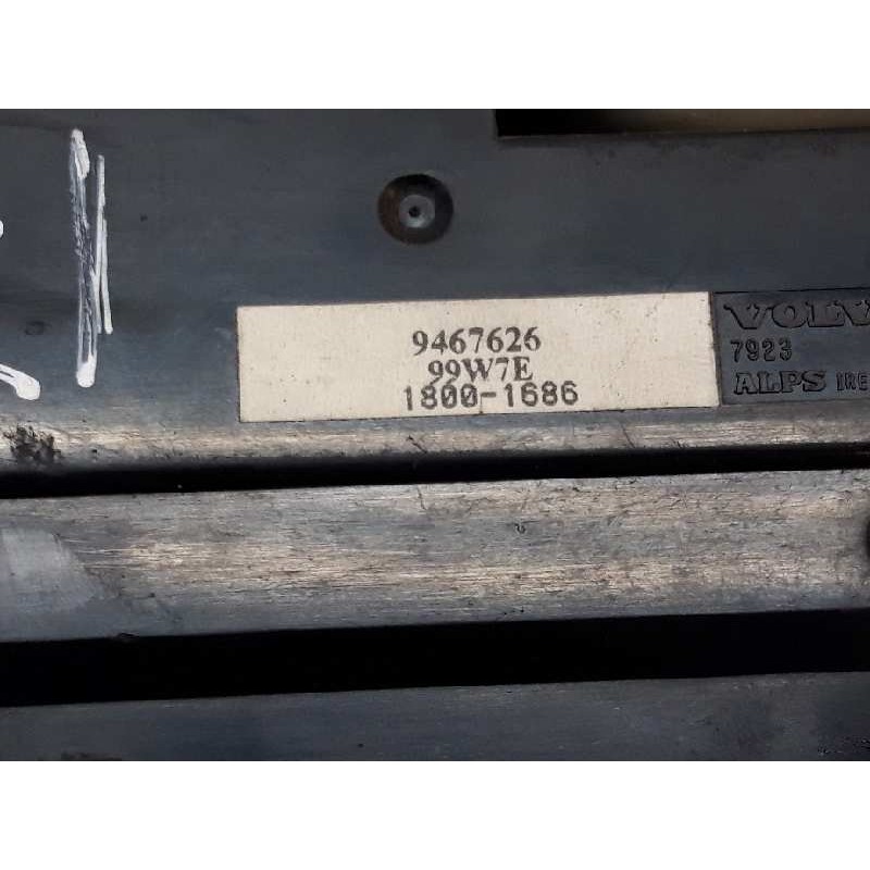 Recambio de mando elevalunas delantero izquierdo para volvo s80 berlina 2.5 d referencia OEM IAM 9467626 18001686 2
