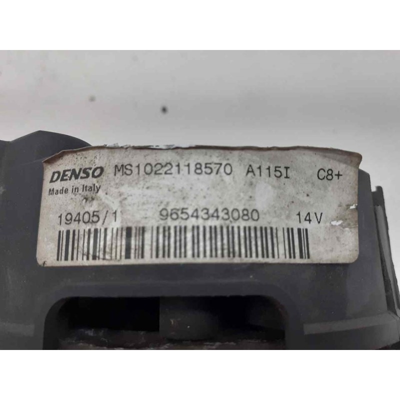 Recambio de alternador para peugeot 1007 sport referencia OEM IAM 9654343080 MS1022118570 DENSO - Azul 4