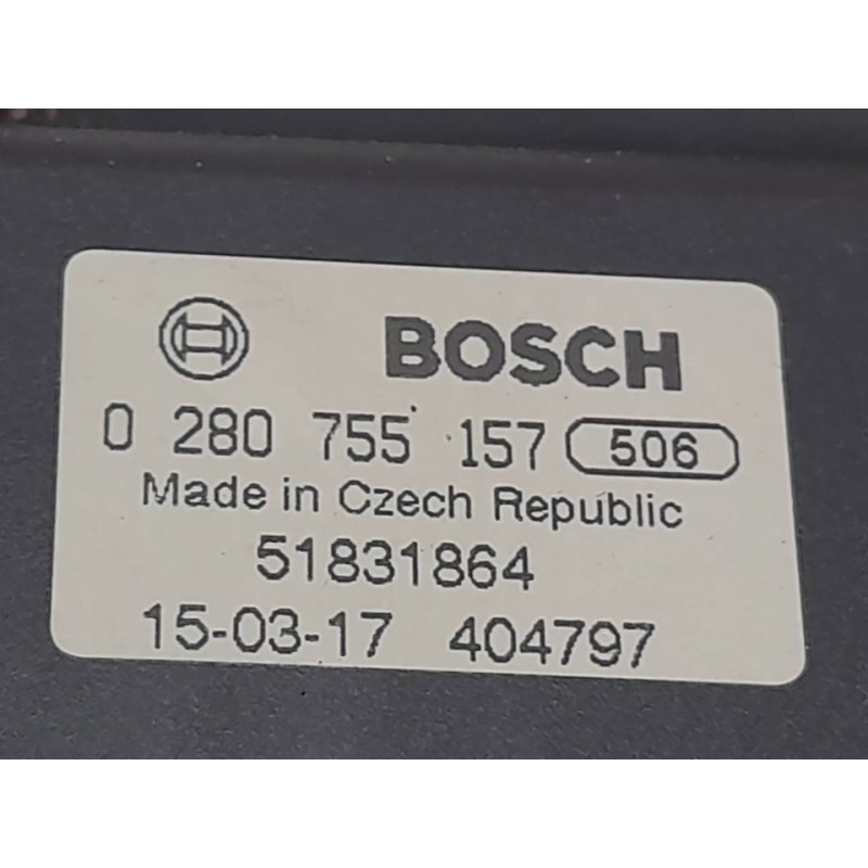 Recambio de potenciometro pedal para fiat doblo ii cargo (263) furgón base referencia OEM IAM 0280755157 51831864 BOSCH - Blanco 3
